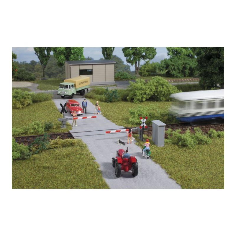 Auhagen H0 Overweg - halve slagboom 41625