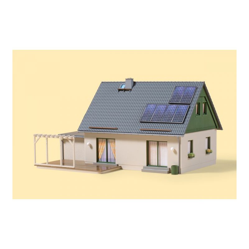 Auhagen H0 Eengezinswoning met garage 11454