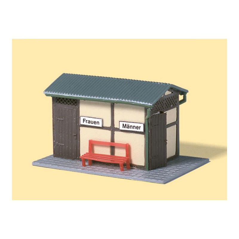 Auhagen H0 Stationstoilet 11336