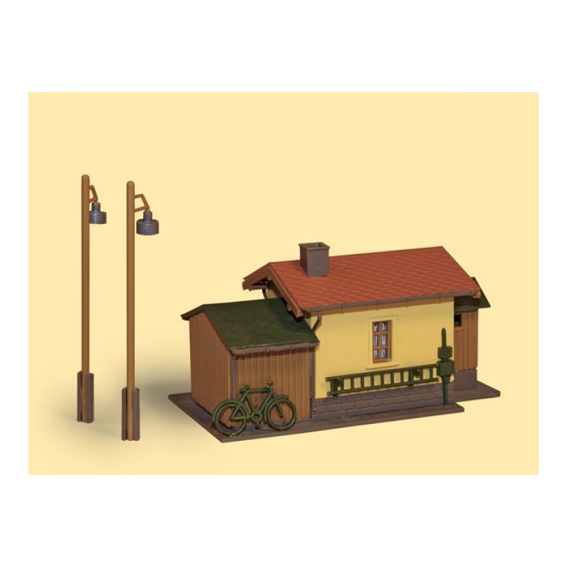 Auhagen H0 Spoorwachtershuisje 11322