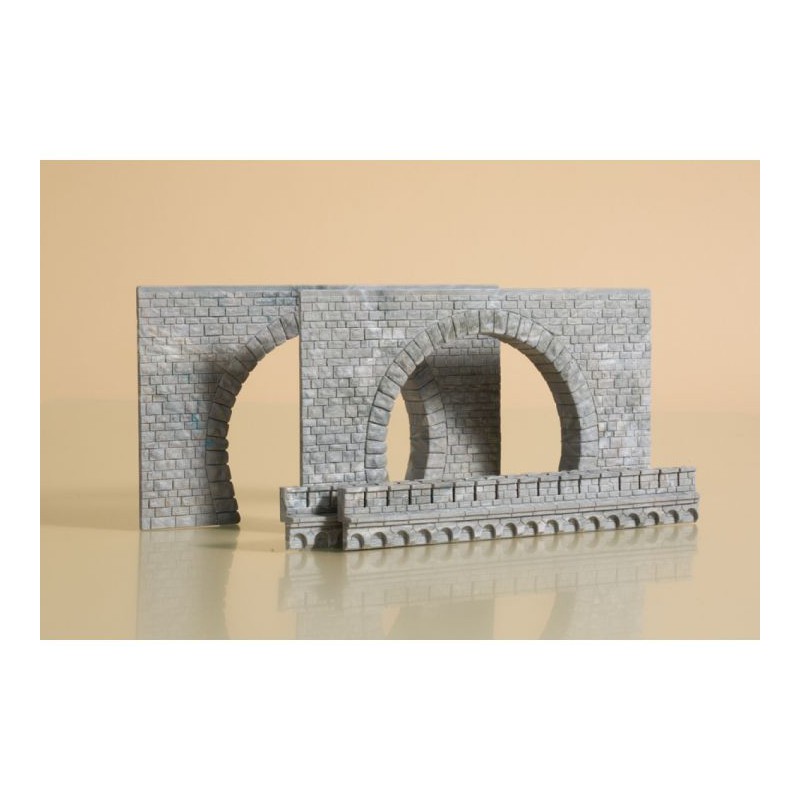 Auhagen H0 Dubbelsporige tunnelportalen 41587