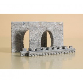 Auhagen H0 Enkelsporige tunnelportalen 41586