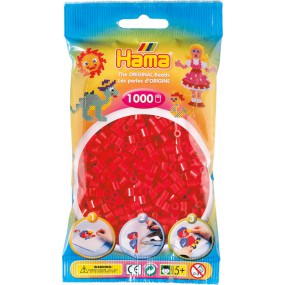 Hama strijkkralen - 1000 stuks - Rood