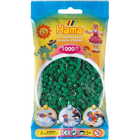 Hama strijkkralen - 1000 stuks - Groen