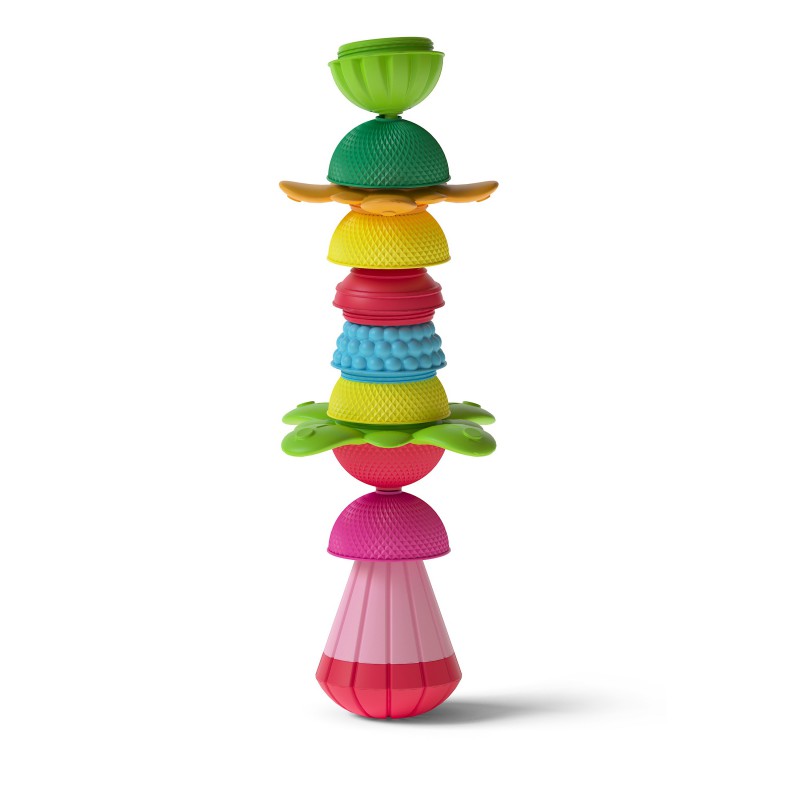 lalaboom Educatieve kralen en accessoires in tas 28 stuks