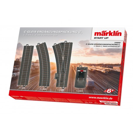 Märklin-H0 Start up, C-rail uitbreidingsset C1, 24900