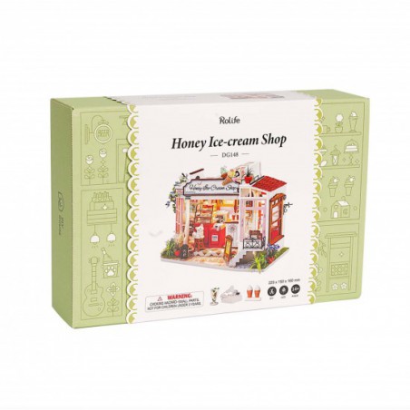 Honey Ice-cream Shop, Diy Miniature House