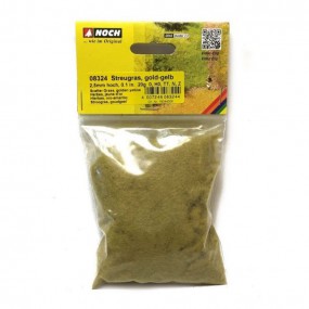 08324, Strooigras goudgeel, 2,5 mm, zak 20 g, Noch
