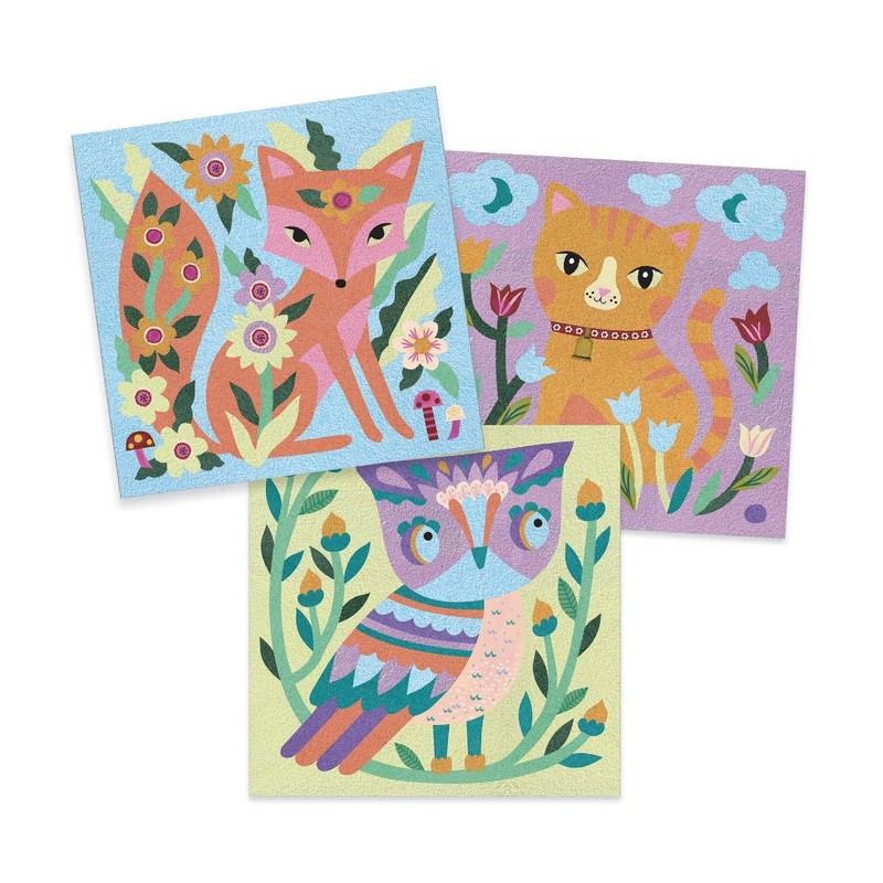 Djeco - Zandtekening - Garden Lights