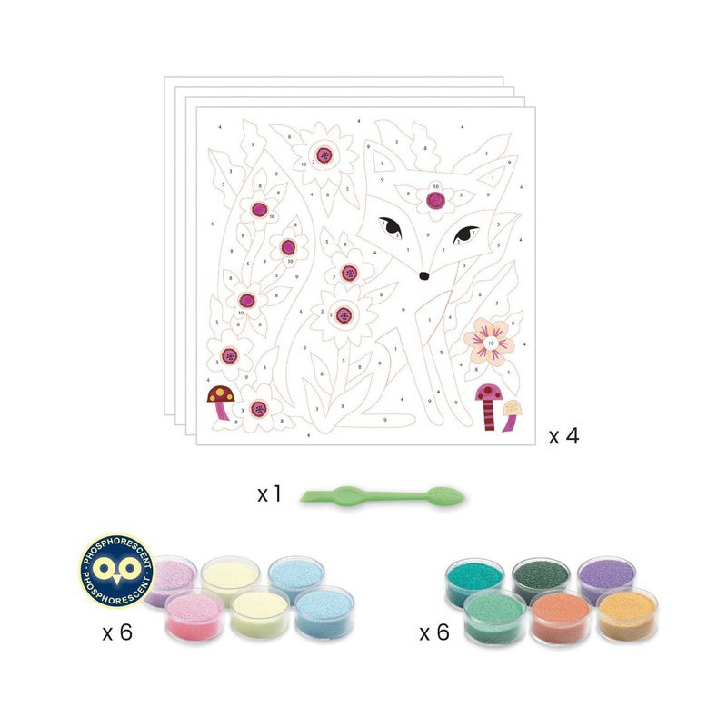 Djeco - Zandtekening - Garden Lights