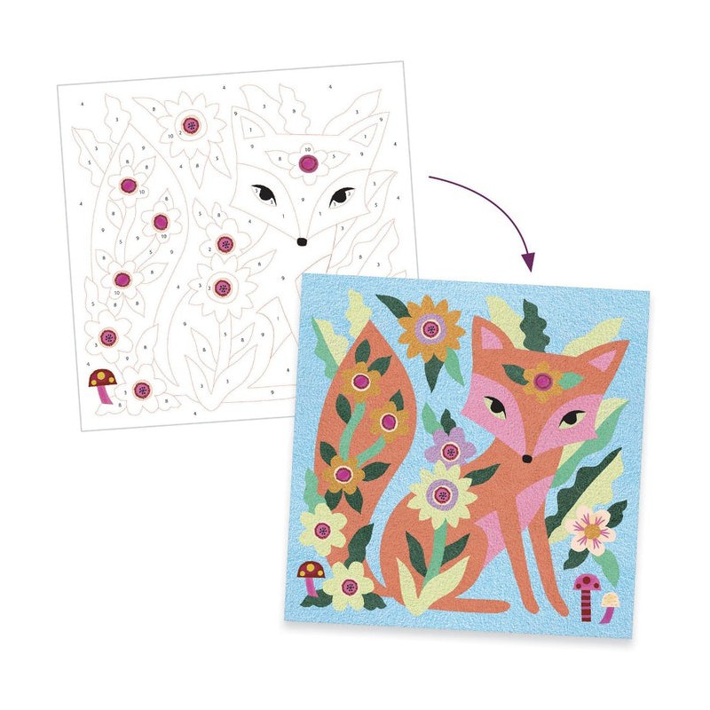 Djeco - Zandtekening - Garden Lights