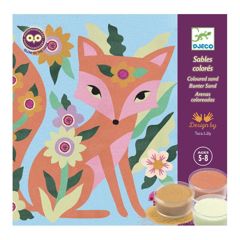 Djeco - Zandtekening - Garden Lights