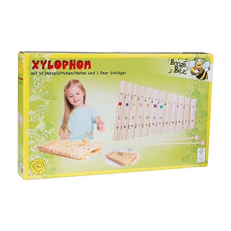 Xylofoon hout met 12 noten,  Boogie Bee