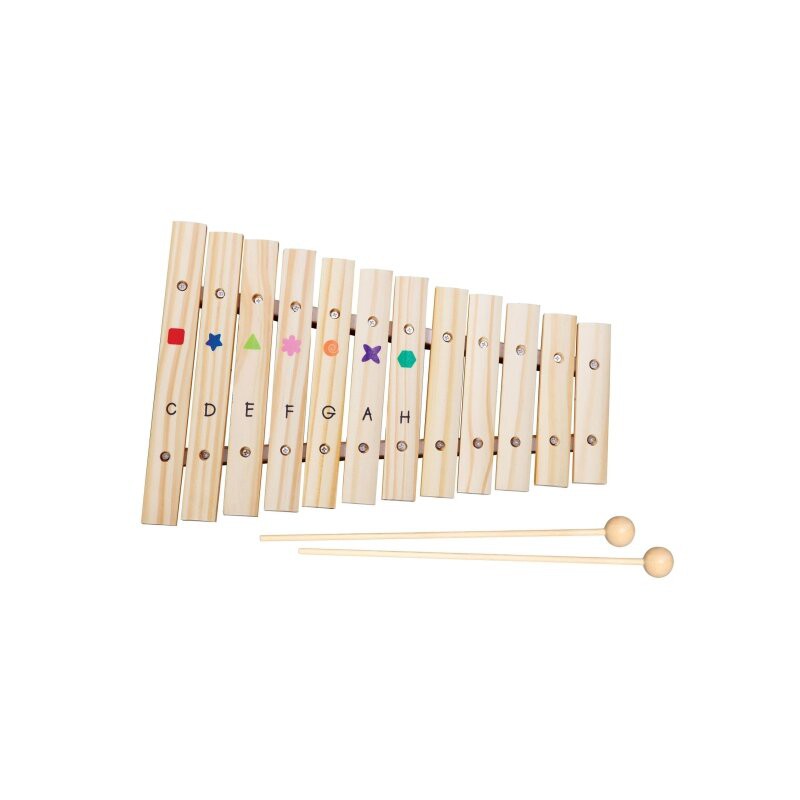 Xylofoon hout met 12 noten,  Boogie Bee