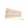 Xylofoon hout met 12 noten,  Boogie Bee