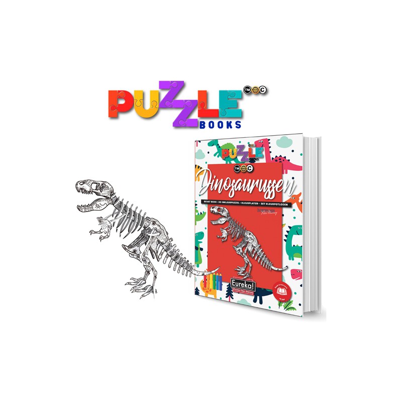 Eureka! - Puzzelboek Dinosaurussen