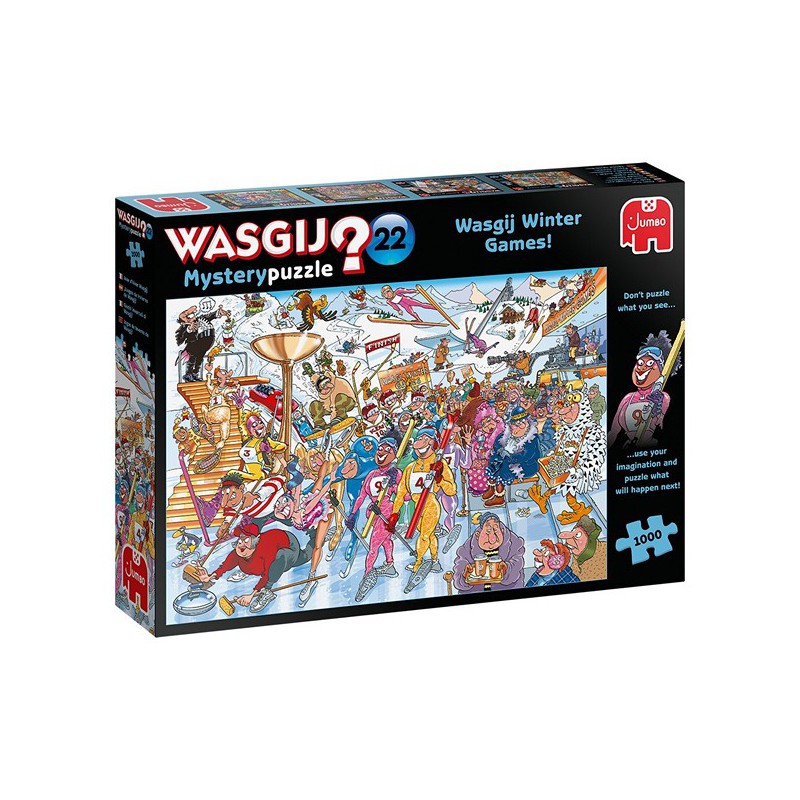 Wasgij Mystery 22, Winter games 1000stukjes, 25012