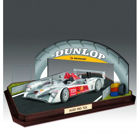 Audi R10 TDI LeMans + Diorama 3D puzzel, Revell