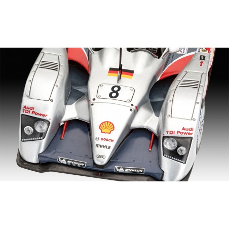 Audi R10 TDI LeMans + Diorama 3D puzzel, Revell