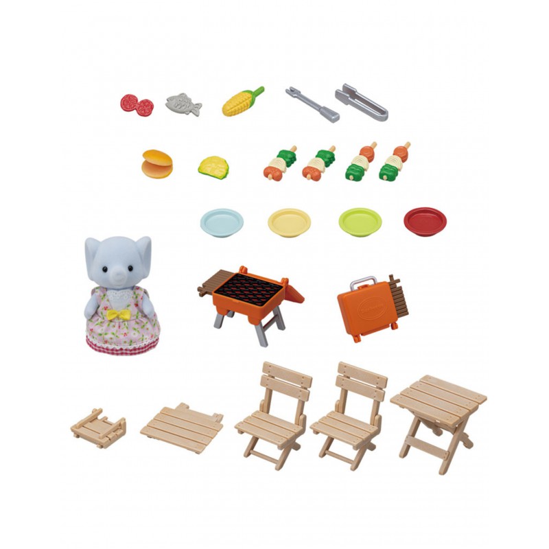 Bbq picknick set Olifant meisje 5640