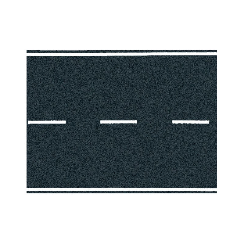 60706, Landweg Asfalt, 100 x 6,6 cm, Noch