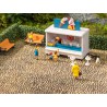 60326, Struktuur plein "Dorpsplein" 15,5 cm breed, 21 cm lang, Noch 60326, Struktuur plein "Dorpsplein" 15,5 cm breed, 21 cm lang, Noch