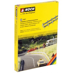 60745, Stencils voor wegmarkering 5 sjablonen, 43 tekens, Noch