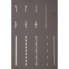 Starter-set voor wegmarkering 1 bochtliniaal 1 wegmarkeringspen 1 wegmarkeringssjabloon elk voor H0, TT en N-spoor Starter-set voor wegmarkering 1 bochtliniaal 1 wegmarkeringspen 1 wegmarkeringssjabloon elk voor H0, TT en N-spoor