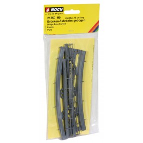 21350, Brugdek, gebogen 18 x 6,5 cm, Noch