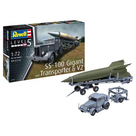 SS-100 Gigant + Transporter + V2, Revell