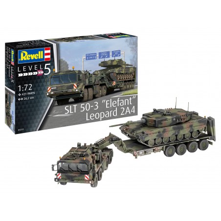 SLT 50-3 "Elefant" + Leopard 2A4, Revell