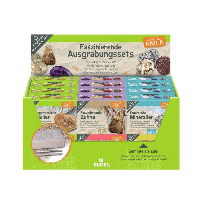 Moses - Expeditie natuur mini uithakset 6 assorti