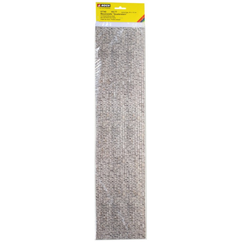 57740, Wandpaneel "quaderstein"  64x15 cm Extra lang, Noch