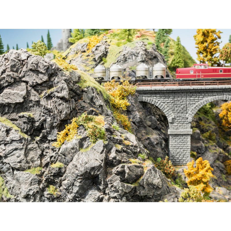 58462, Steenplaat "Basalt"  32 x 21 cm, Noch