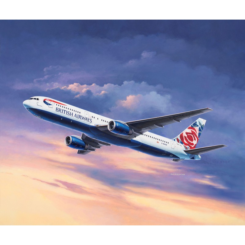 Boeing 767-300ER British Airways Chelsea Rose, Revell