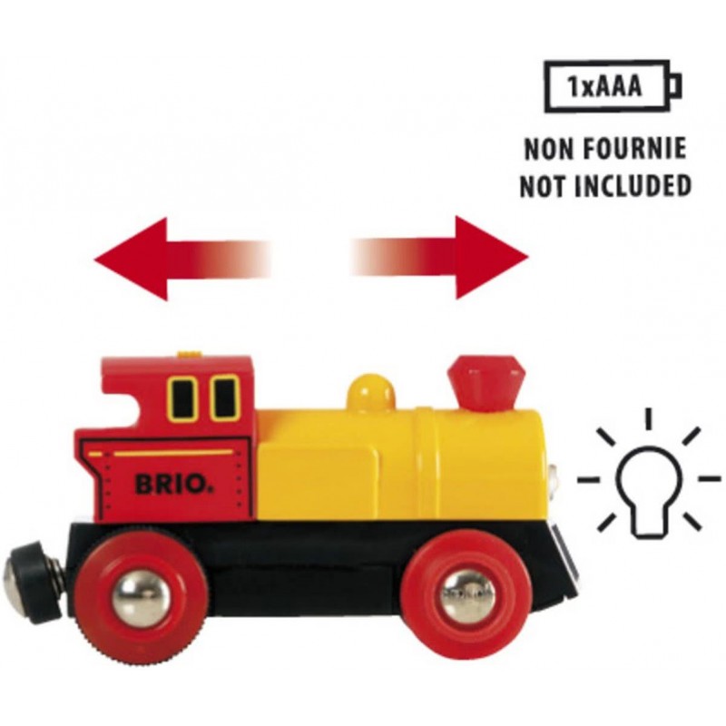 Brio Locomotief op batterijen