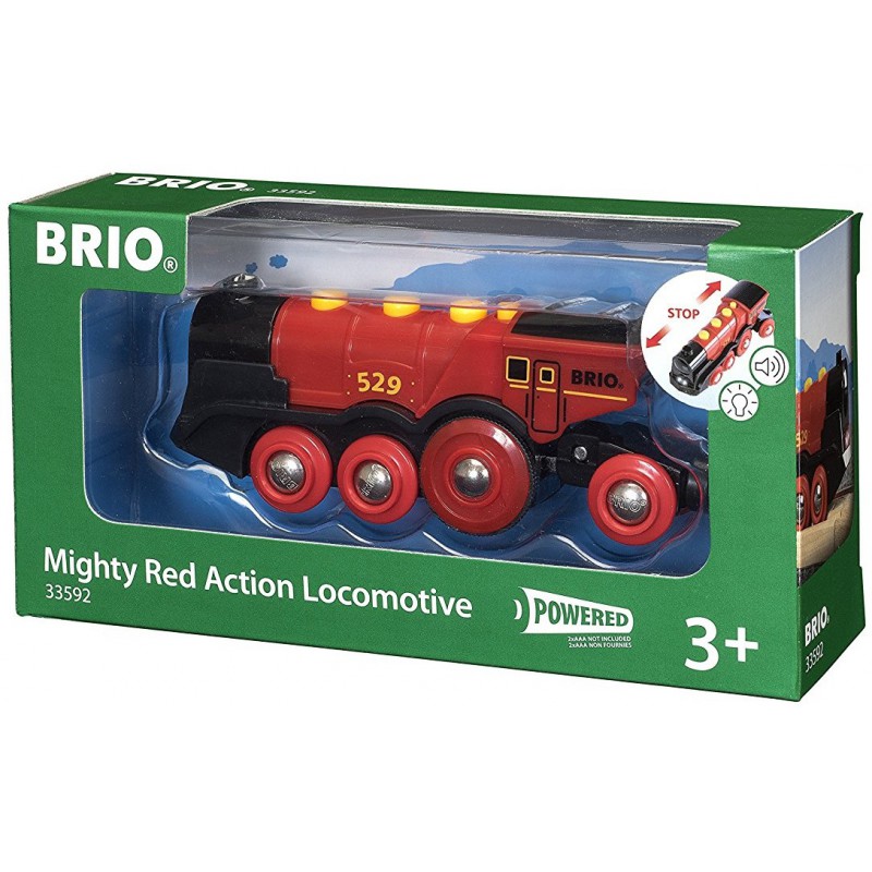 Brio - 33592 Rode locomotief op batterijen