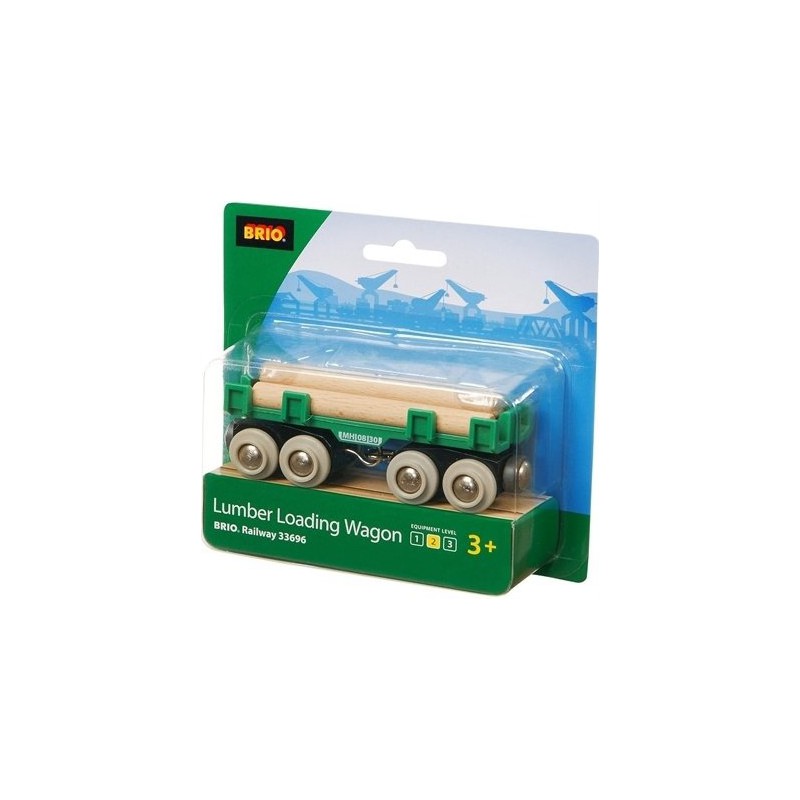 Brio Houttransport wagon