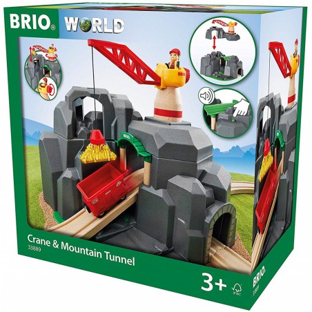 Brio Kraan en bergtunnel