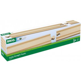 Brio Middellange rechte rails