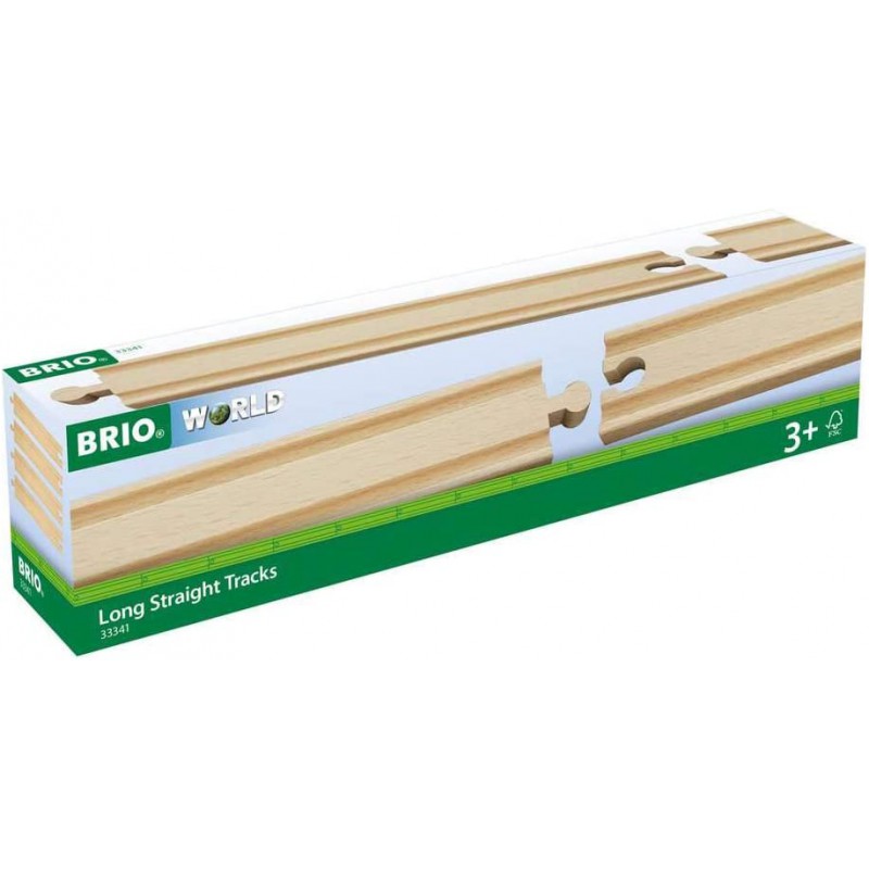 Brio Middellange rechte rails