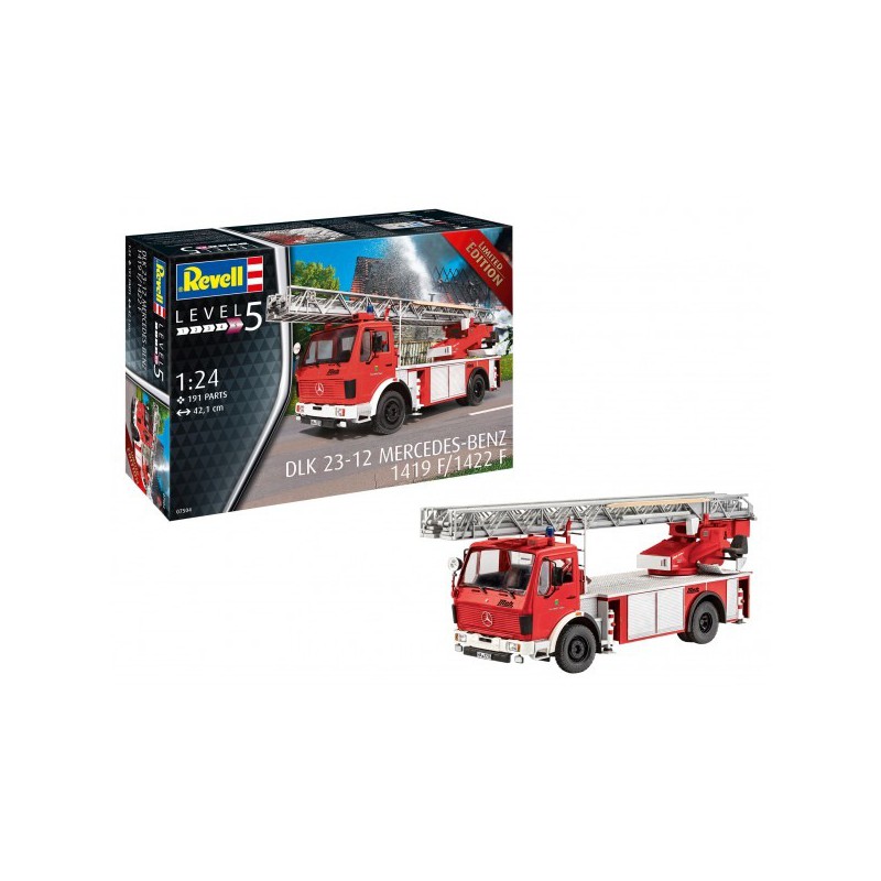 Brandweerwagen DLK 23-12 Mercedes-Benz 1419 F/1422 F, Revell