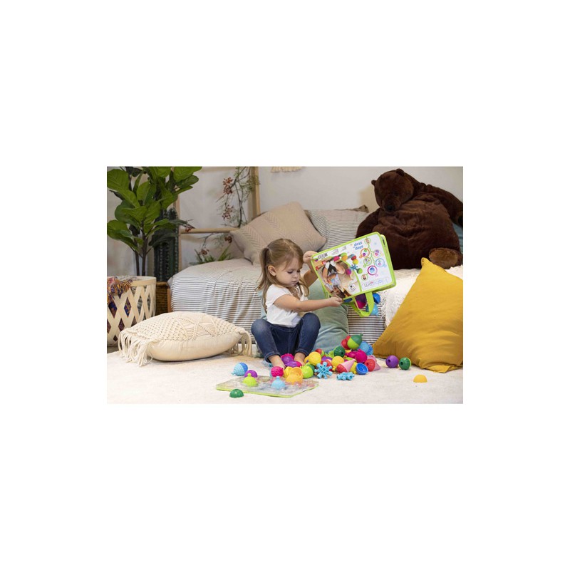 lalaboom Set Educatieve kralen 48 stuks