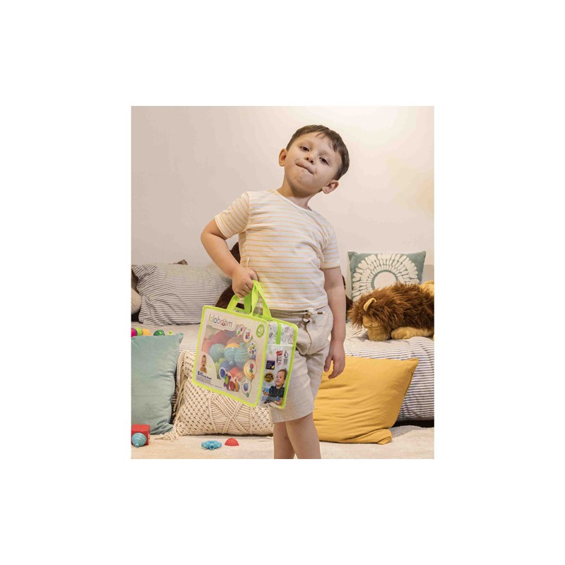 lalaboom Set Educatieve kralen 48 stuks