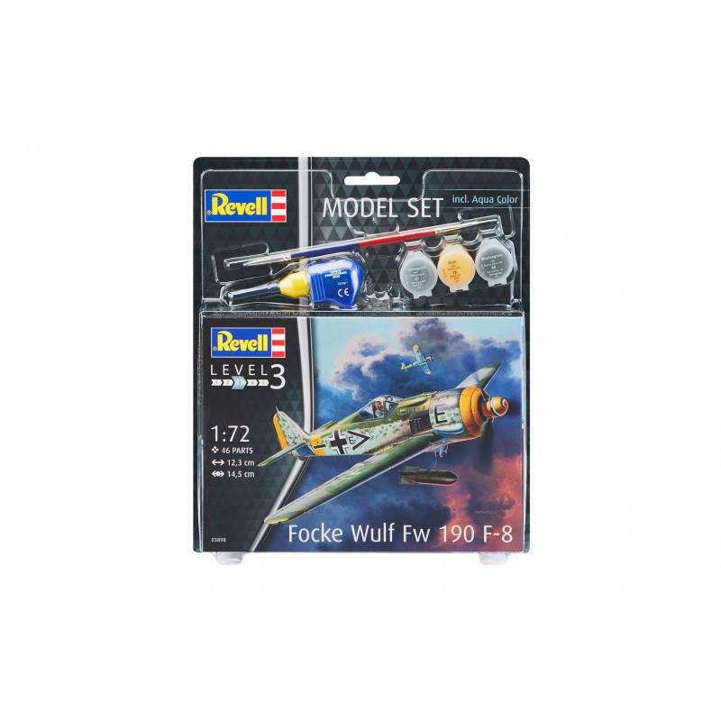 Model Set Focke Wulf Fw190 F-8, Revell