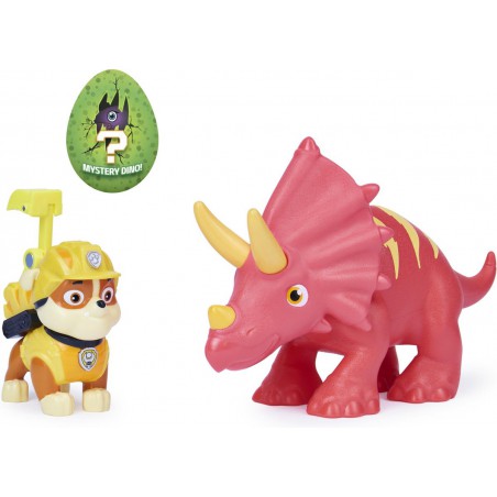 Paw Patrol - Dino Rescue Rubble and Triceratops