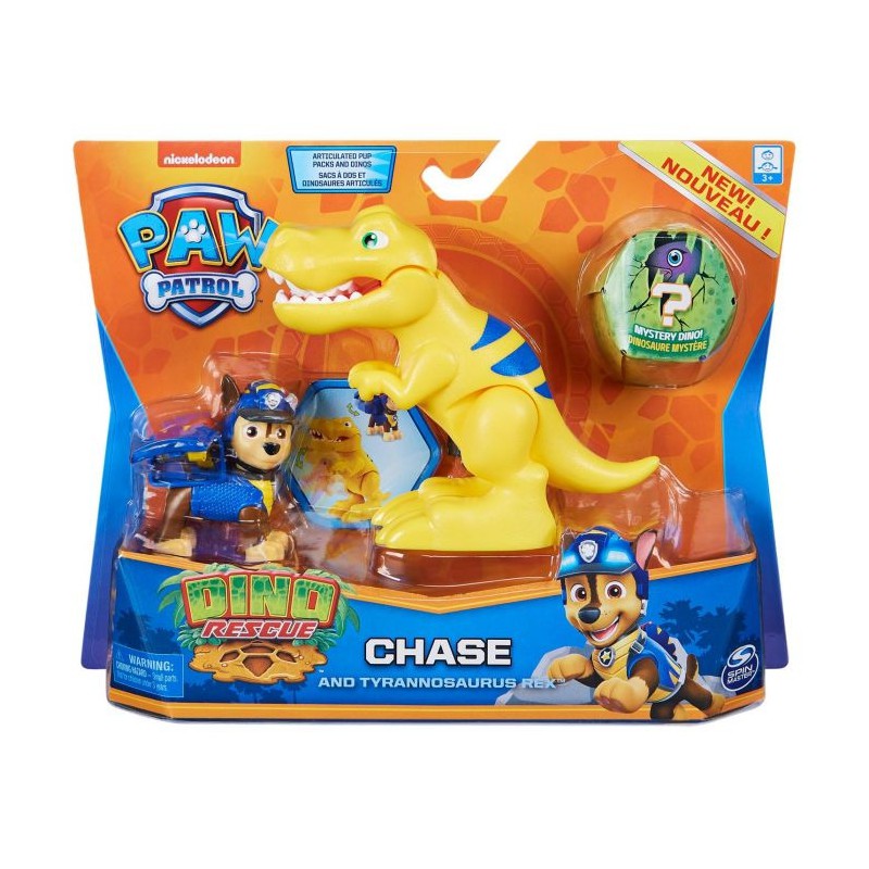 Paw Patrol - Dino Rescue Chase and Tyrannosaurus Rex