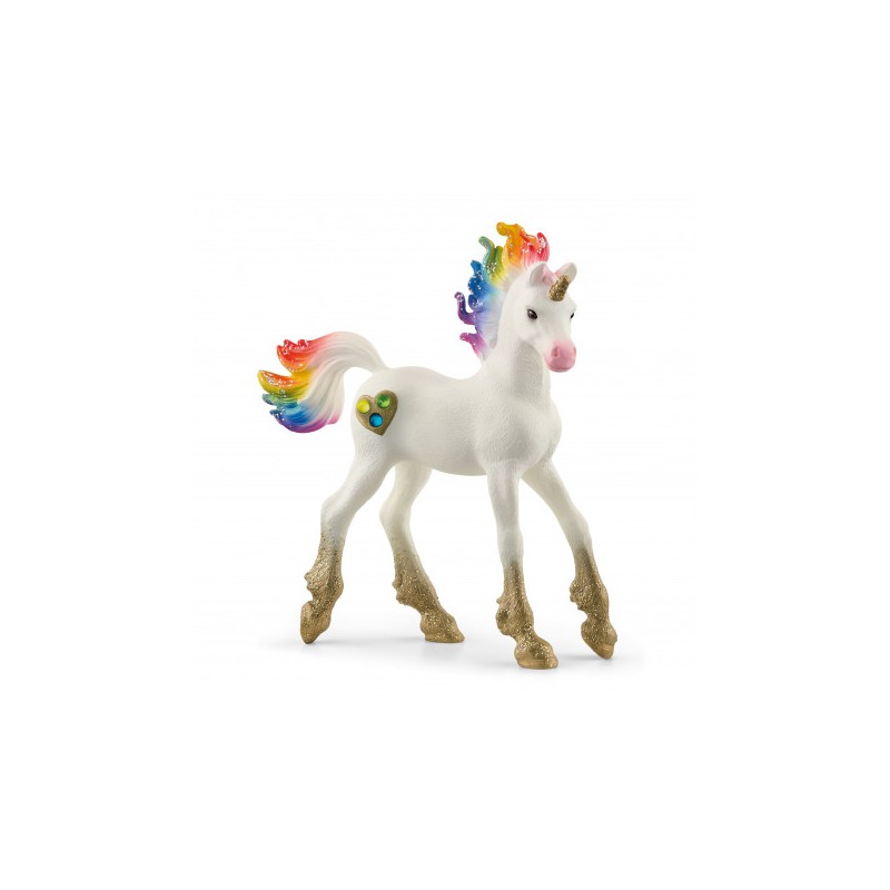 Schleich Regenboog eenhoorn veulen, 70727