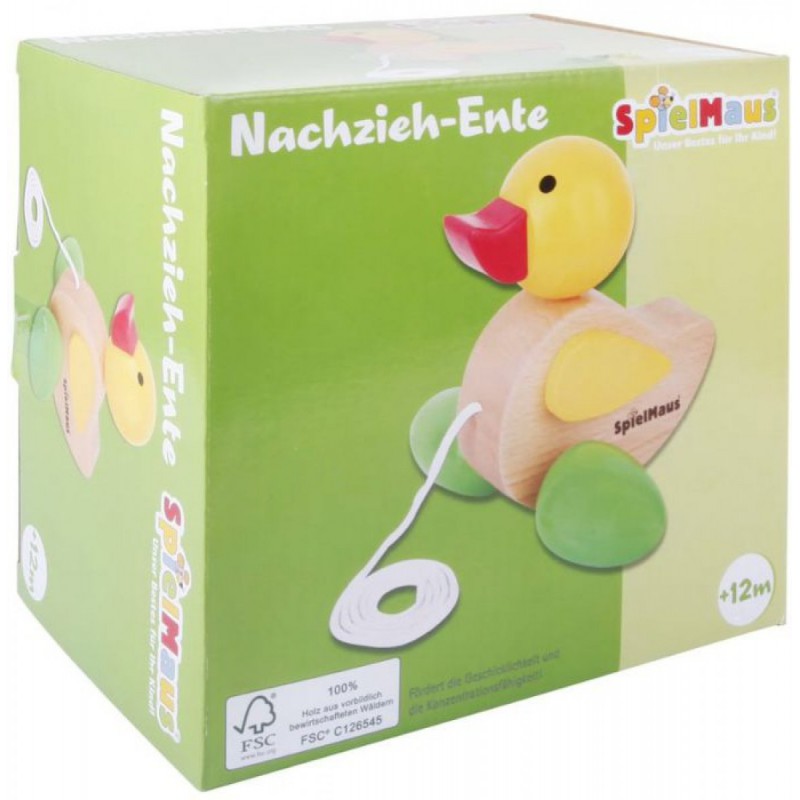 Spielmaus Houten Trekdier eend