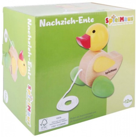 Spielmaus Houten Trekdier eend